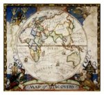 Map of Discovery, Eastern Hemisphere, Tubed
