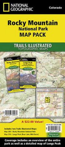Rocky Mountain National Park, Map Pack Bundle
