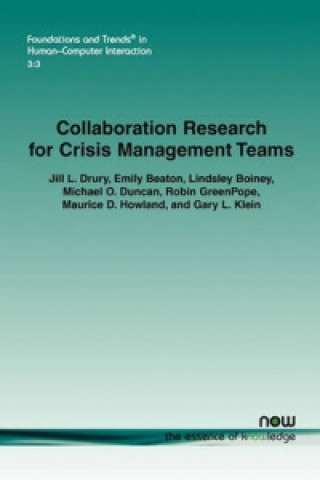 Collaboration Research for Crisis Management Teams