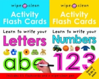 Wipe Clean Activity Flash Cards 123