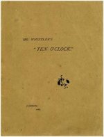 Mr. Whistler's Ten O'clock