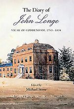 Diary of John Longe, vicar of Coddenham, 1765-1834