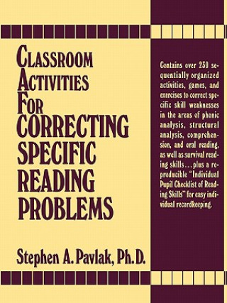 Classroom Activities For Correcting Specific Readi Reading Problems