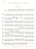 Four Coronation Anthems