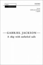 ship with unfurled sails