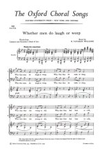 Whether men do laugh or weep