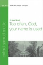 Too often, God, your name is used