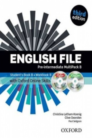 English File third edition: Pre-intermediate: MultiPACK B with Oxford Online Skills, m. DVD, m. CD-ROM, m. Buch, m. Beilage, m. Beilage