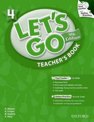 Let's Go: 4: Teacher's Book With Test Center Pack