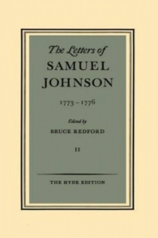 Letters of Samuel Johnson: Volume II: 1773-1776