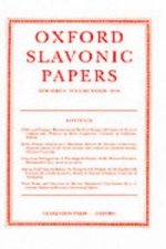 Oxford Slavonic Papers: Volume XXXIII (2000)