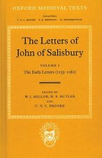 Letters of John of Salisbury: Volume I: The Early Letters (1153-1161)