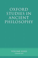 Oxford Studies in Ancient Philosophy XXXII
