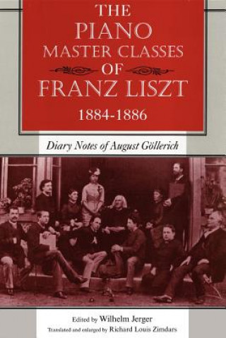 Piano Master Classes of Franz Liszt, 1884-1886