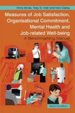 Measures of Job Satisfaction, Organisational Commitment, Mental Health and Job-related Well Being - A Benchmarking Manual 2e
