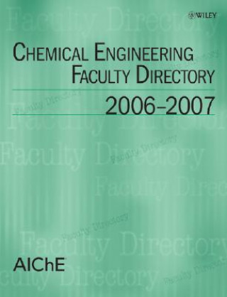 Chemical Engineering Faculty Directory 2006-2007