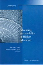 Advancing Sustainability in Higher Education