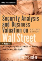 Security Analysis and Business Valuation on Wall Street + Companion Web Site - A Comprehensive Guide to Today's Valuation Methods 2e