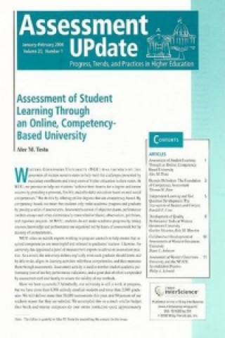 Assessment Update Volume 20, Number 1, January-february 2008