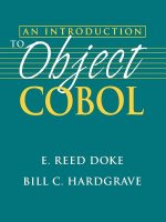 Introduction to Object COBOL (WSE)