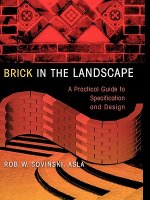 Brick in the Landscape - A Practical Guide to Specification & Design