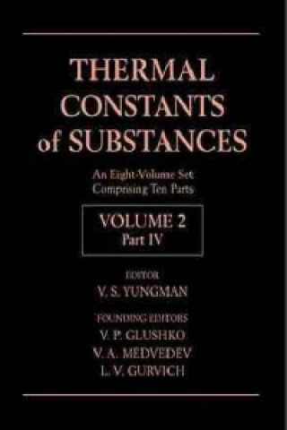 Thermal Constants of Substances 8V Set
