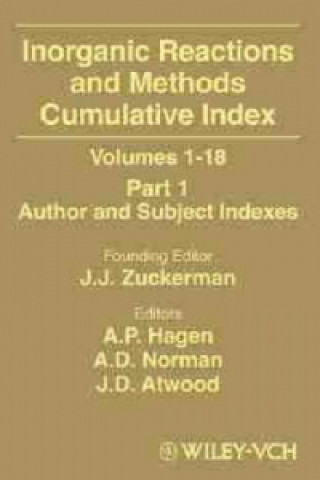 Inorganic Reactions and Methods Cumulative Index, Volumes 1-18, Part 1, Author and Subject Indexes