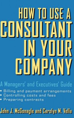 How to Use a Consultant in Your Company - A Managers' and Executives' Guide