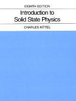 Introduction to Solid State Physics