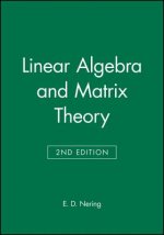Linear Algebra and Matrix Theory, 2nd Edition