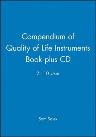 Compendium of Quality of Life Instruments Book plus CD 2-10 user