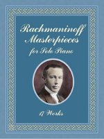 Rachmaninoff Masterpieces for Solo Piano - 17 Works