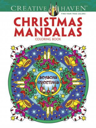 Creative Haven Christmas Mandalas Coloring Book