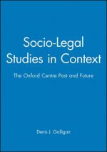 Socio-Legal Studies in Context - The Oxford Centre  Past and Present