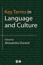 Key Terms in Language & Culture