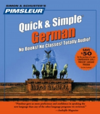 Pimsleur German Quick & Simple Course - Level 1 Lessons 1-8 CD