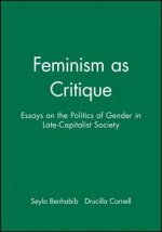 Feminism as Critique - Essays on the Politics of Gender in Late-Capitalist Society