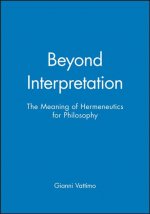 Beyond Interpretation