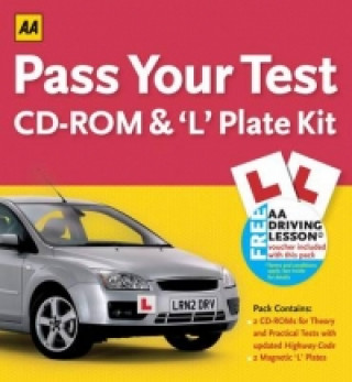 Pass Your Test CD-ROM and 'L' Plate Kit