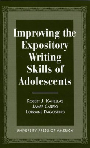 Improving the Expository Writing Skills of Adolescents
