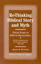Re-thinking Biblical Story and Myth