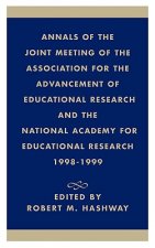 Annals of the Joint Meeting of the Association for the Advancement of Educational Research and the National Academy for Educational Research 1998-1999