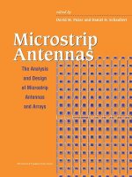 Microstrip Antennas - The Analysis and Design of Microstrip Antennas and Arrays