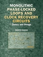 Monolithic Phase-Locked Loops and Clock Recovery Circuits - Theory and Design
