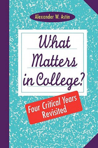 What Matters in College? Four Critical Years Revis Revisited (Paper)