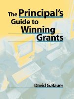 Principal's Guide to Winning Grants