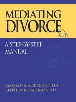 Mediating Divorce - A Step-by-Step Manual