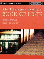 Literature Teacher's Book Of Lists
