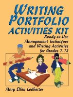 Writing Portfolio Activities Kit