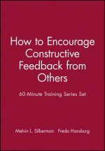 60 Minute Training Series - How to Encourage Constructive Feedback from Others Set